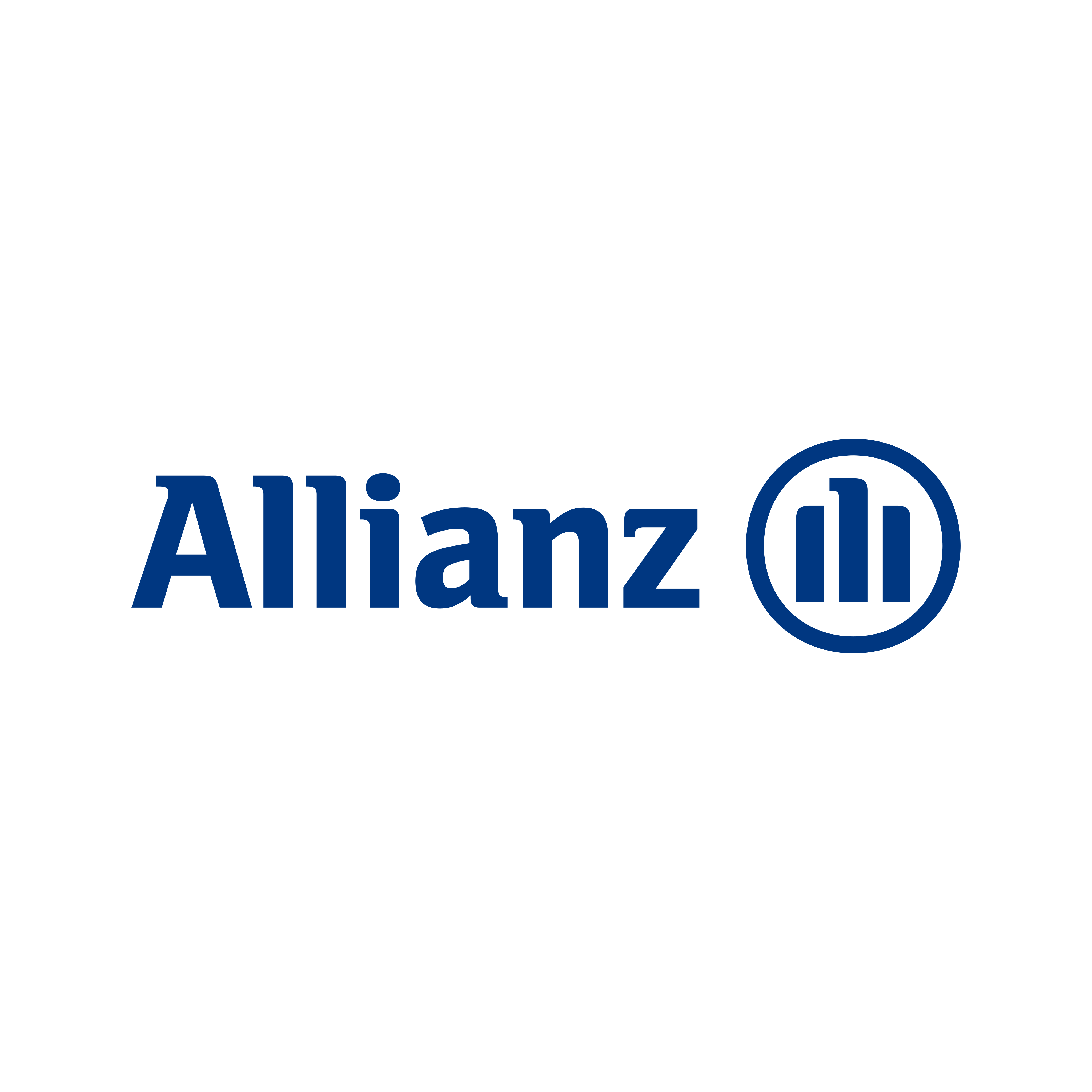 Logo da Allianz Seguradora, parceira da Berlin Seguros em soluções completas de seguros